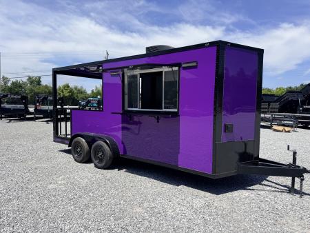 New 2026 Coast 2 Coast 7X18 TA BBQ CONCESSION  Vending / Concession Trailer