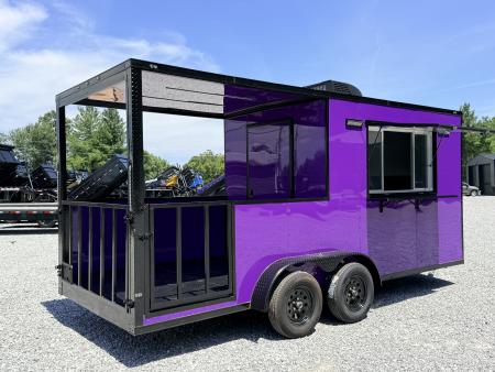 New 2026 Coast 2 Coast 7X18 TA BBQ CONCESSION  Vending / Concession Trailer