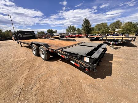 Used 2025 Diamond T 8.5-28 Gooseneck SKID-PRO Equipment/Buggy Hauler W/ MAXX Ramps 20K GVWR