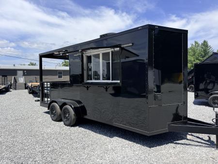 New 2026 Coast 2 Coast 7X18 TA BBQ CONCESSION  Vending / Concession Trailer