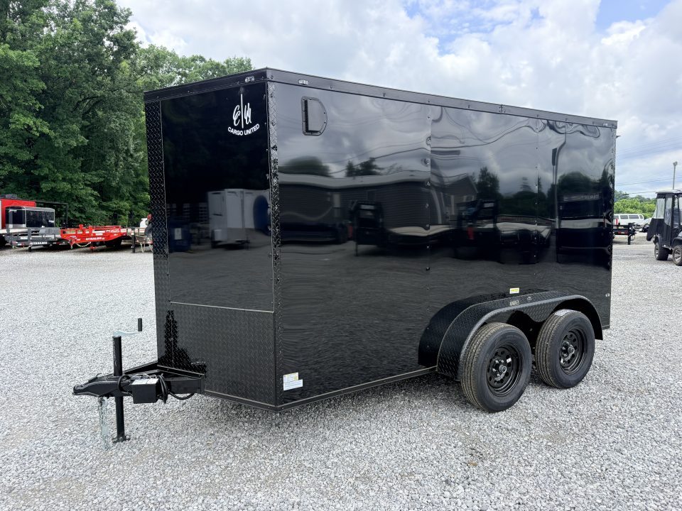 New 2027 Cargo United 6X12 TA BLACKOUT Cargo / Enclosed Trailer