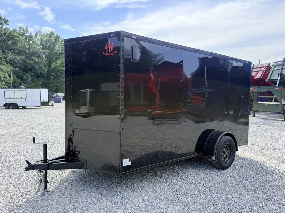 New 2027 Cargo United 6X12 SA BLACKOUT Cargo / Enclosed Trailer
