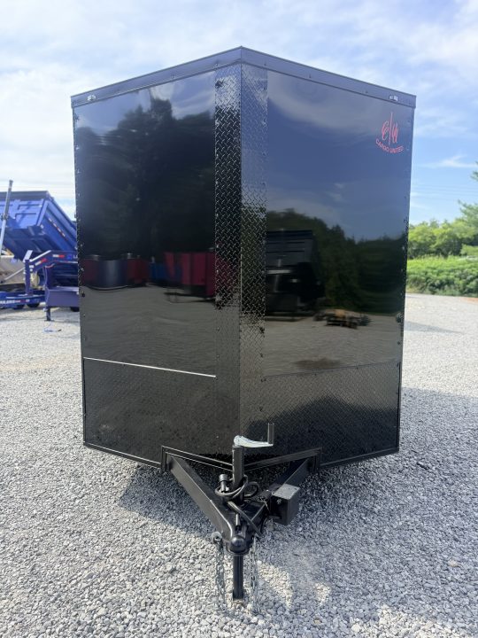 New 2027 Cargo United 7X12 TA (7FT) BLACKOUT Cargo / Enclosed Trailer