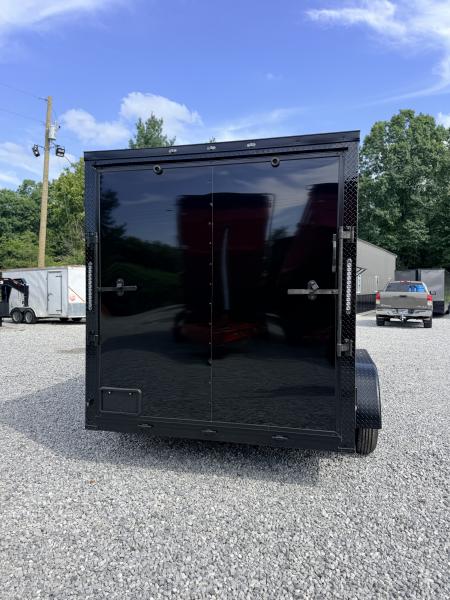 New 2027 Cargo United 7X12 TA (7FT) BLACKOUT Cargo / Enclosed Trailer