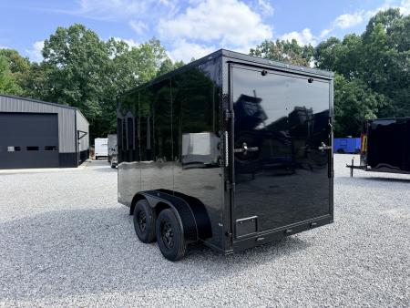 New 2027 Cargo United 7X12 TA (7FT) BLACKOUT Cargo / Enclosed Trailer