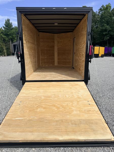New 2027 Cargo United 7X12 TA (7FT) BLACKOUT Cargo / Enclosed Trailer