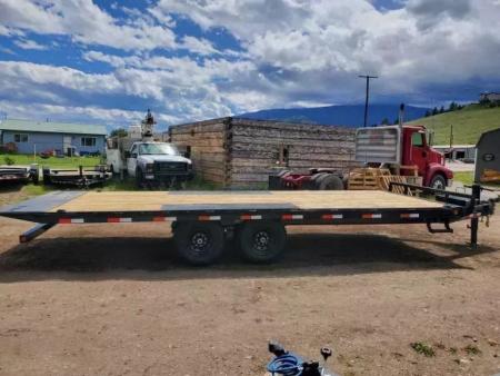 New 2027 Iron Bull 102"x22' Deckover Tilt Trailer