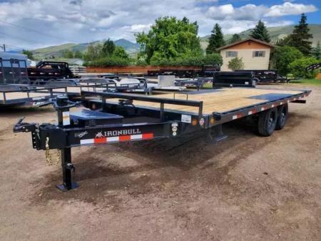 New 2027 Iron Bull 102"x22' Deckover Tilt Trailer