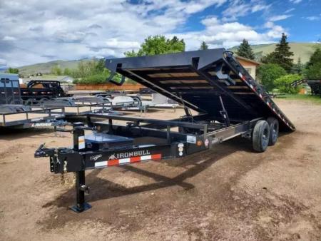 New 2027 Iron Bull 102 x22' Deckover Tilt Trailer