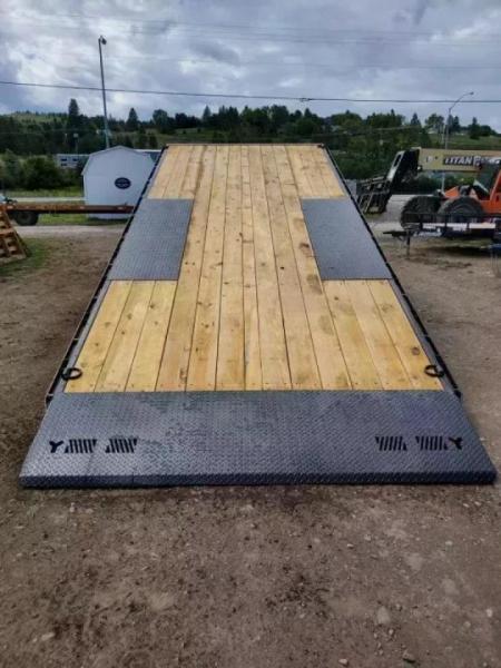 New 2027 Iron Bull 102"x22' Deckover Tilt Trailer