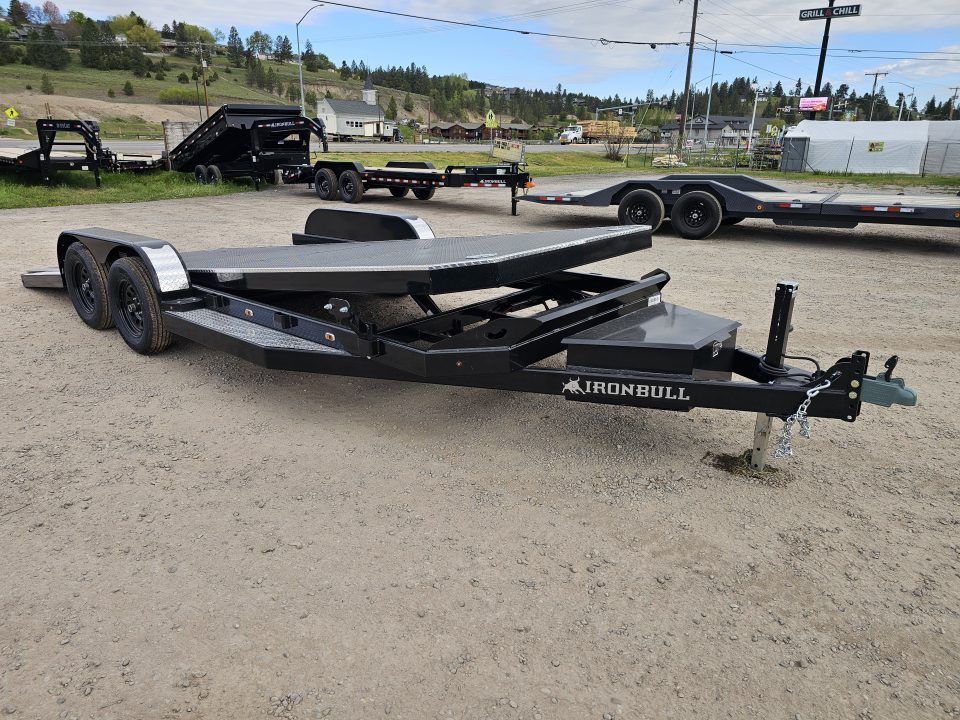 New 2026 Iron Bull 20' Tilt Deck Car Hauler