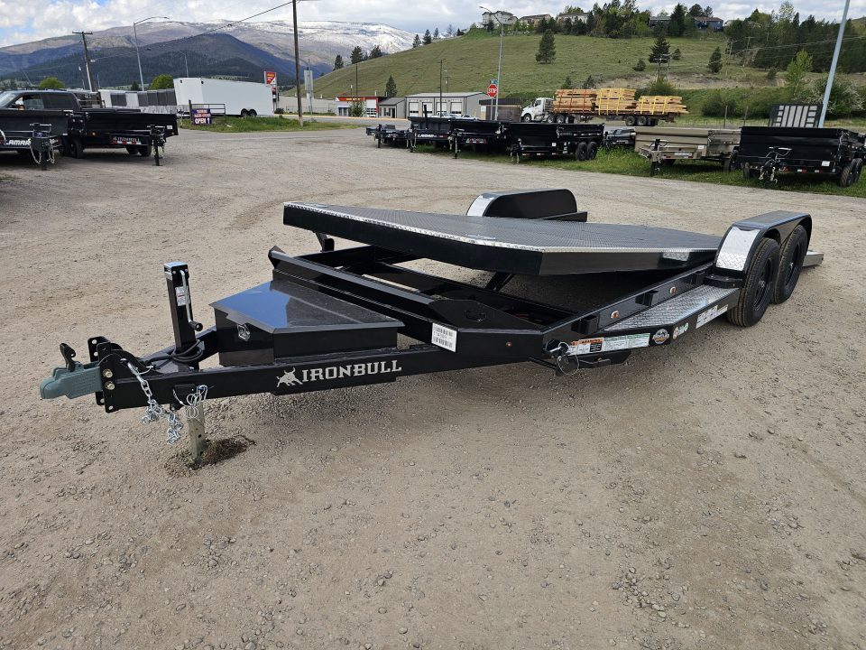 New 2026 Iron Bull 20' Tilt Deck Car Hauler