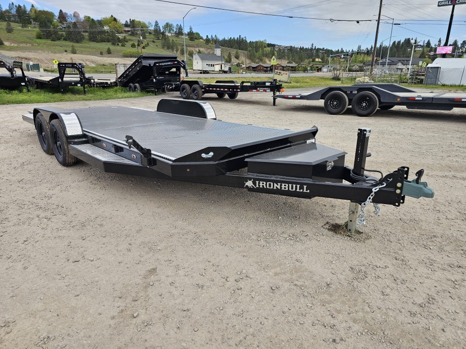 New 2026 Iron Bull 20' Tilt Deck Car Hauler