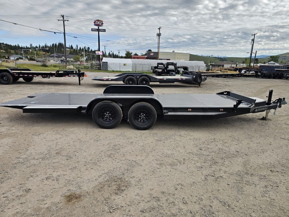 New 2026 Iron Bull 20' Tilt Deck Car Hauler
