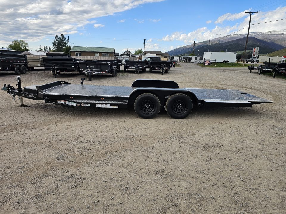 New 2026 Iron Bull 20' Tilt Deck Car Hauler