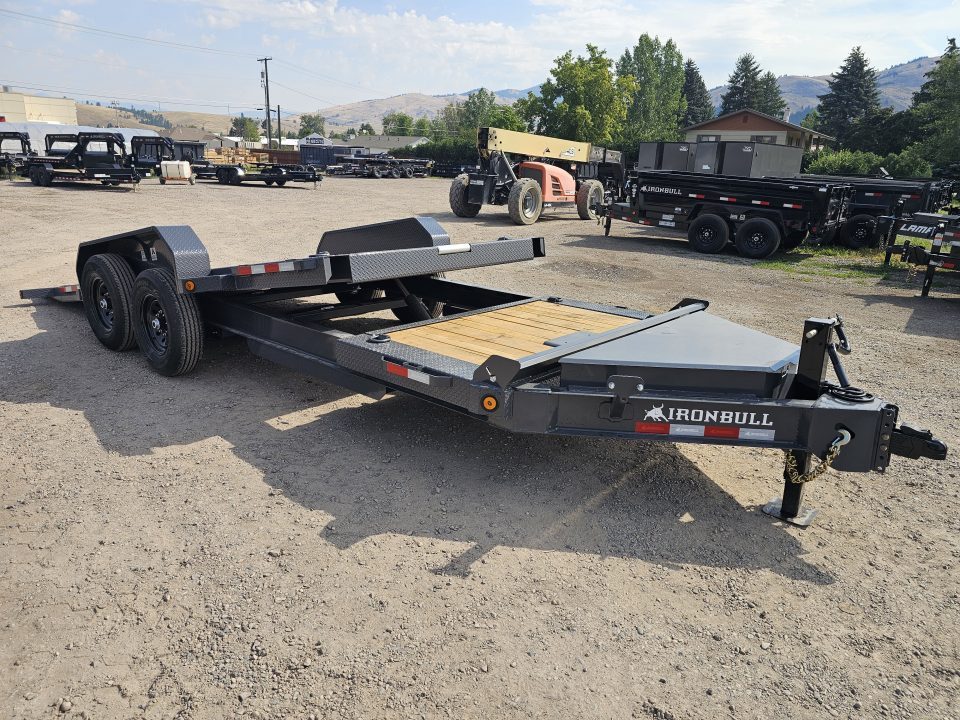 New 2027 Iron Bull 83 x20' 14k Tilt Deck Trailer
