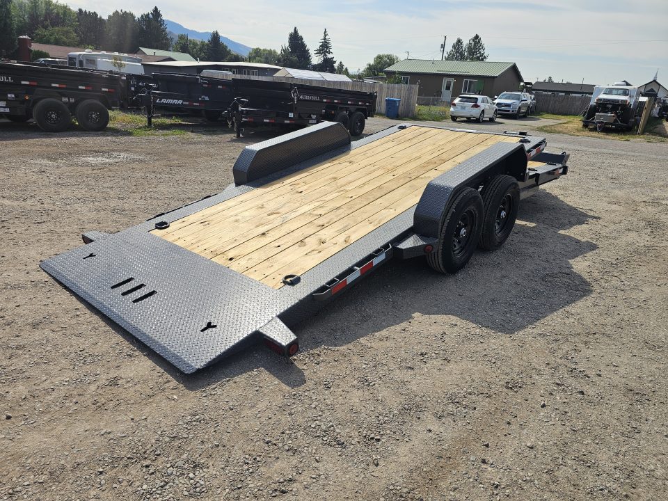 New 2027 Iron Bull 83"x20' 14k Tilt Deck Trailer