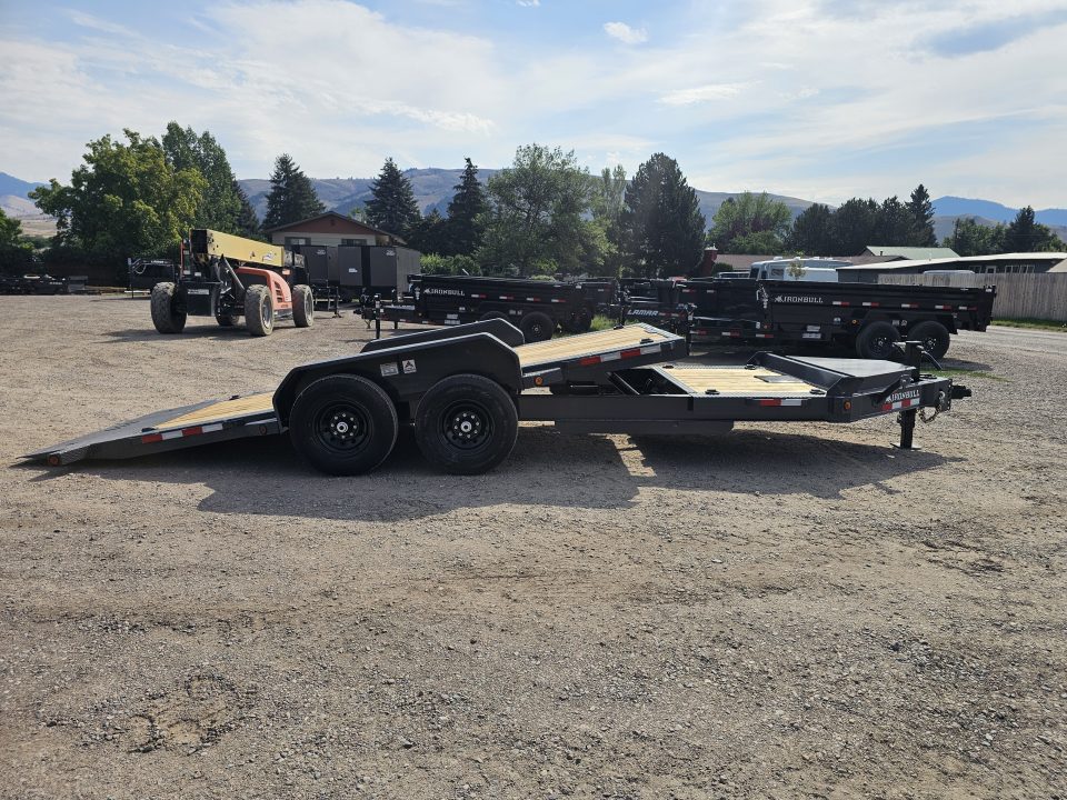New 2027 Iron Bull 83"x20' 14k Tilt Deck Trailer