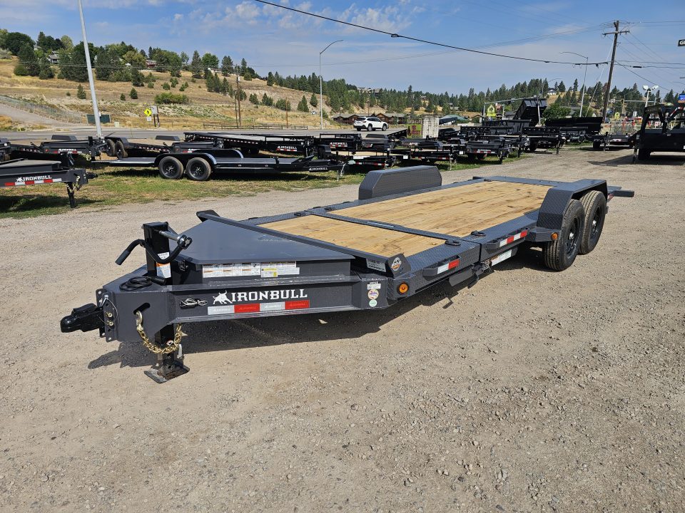 New 2027 Iron Bull 83"x20' 14k Tilt Deck Trailer