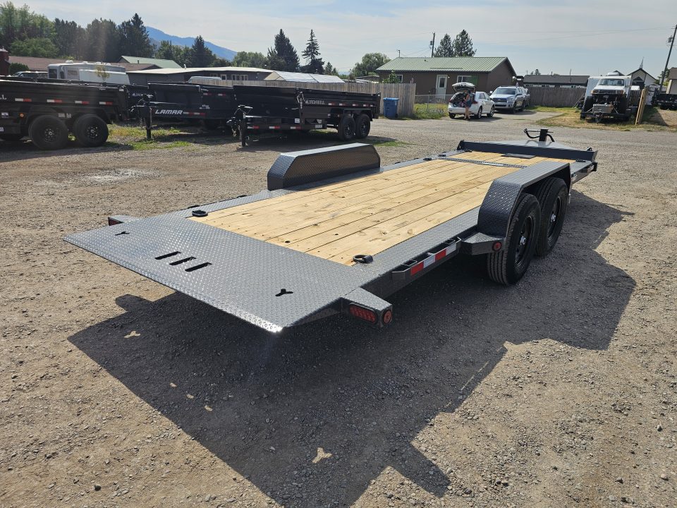 New 2027 Iron Bull 83"x20' 14k Tilt Deck Trailer