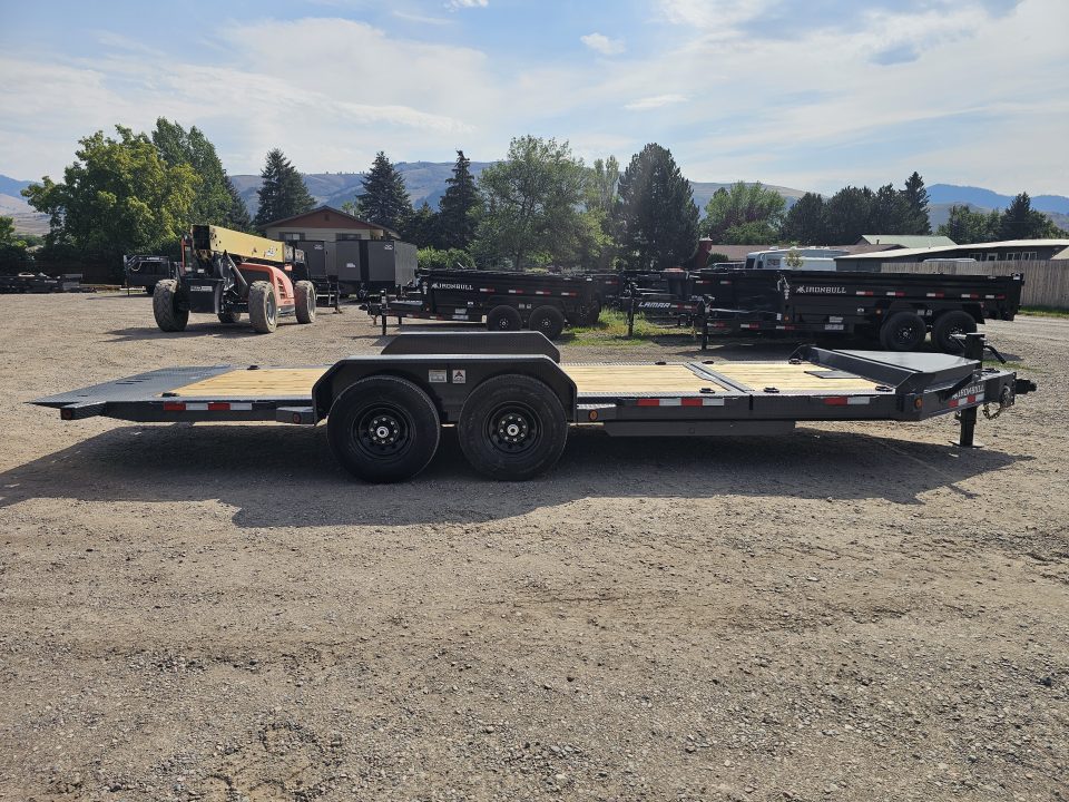 New 2027 Iron Bull 83"x20' 14k Tilt Deck Trailer