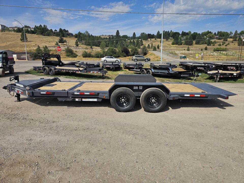 New 2027 Iron Bull 83"x20' 14k Tilt Deck Trailer