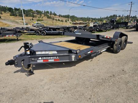 New 2027 Iron Bull 83"x20' 14k Tilt Deck Trailer