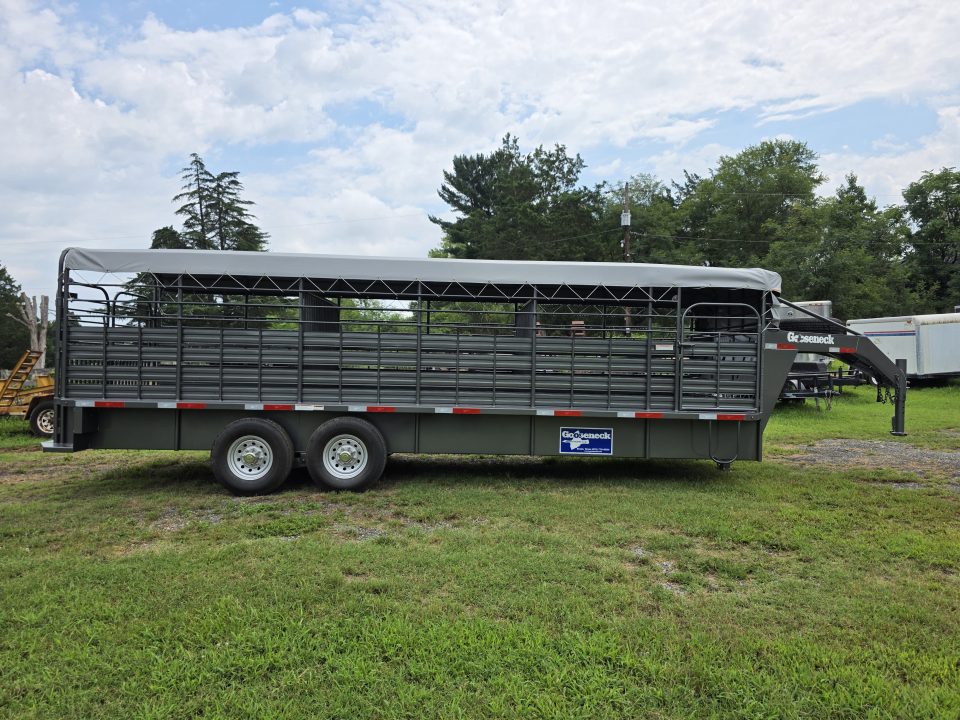 New 2026 Gooseneck Trailer MFG Gooseneck pipe trailer Stock / Stock Combo Trailer