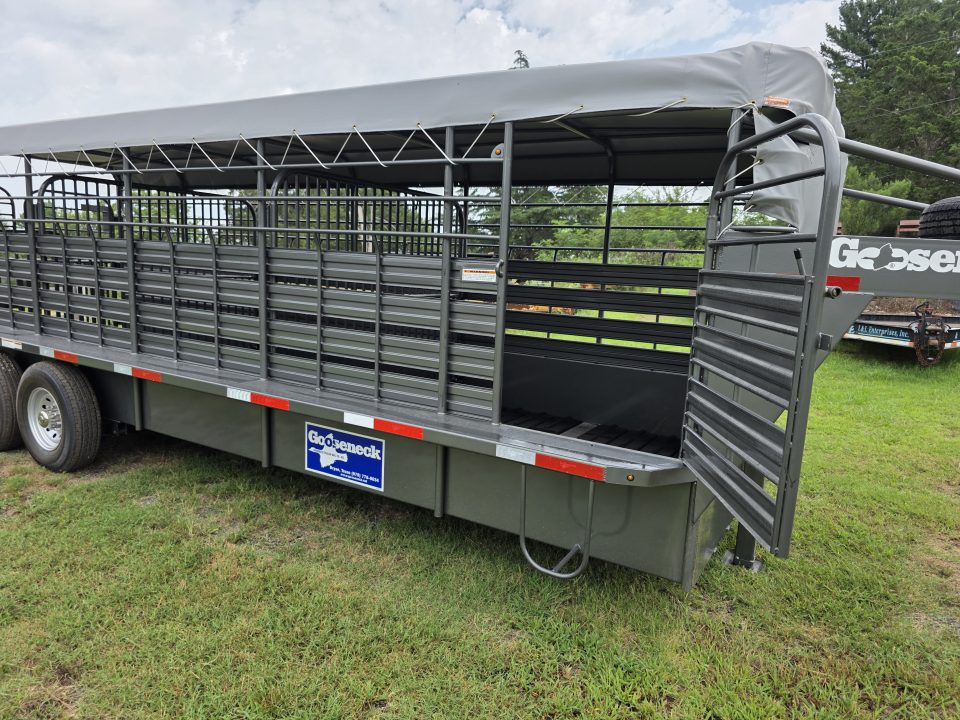 New 2026 Gooseneck Trailer MFG Gooseneck pipe trailer Stock / Stock Combo Trailer