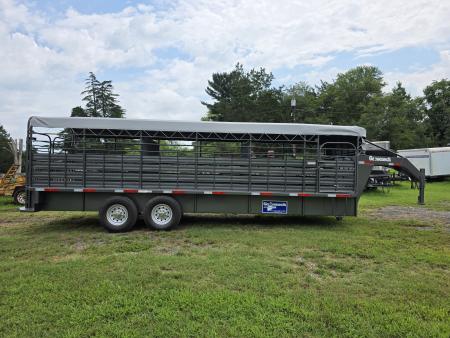 New 2026 Gooseneck Trailer MFG Gooseneck pipe trailer Stock / Stock Combo Trailer