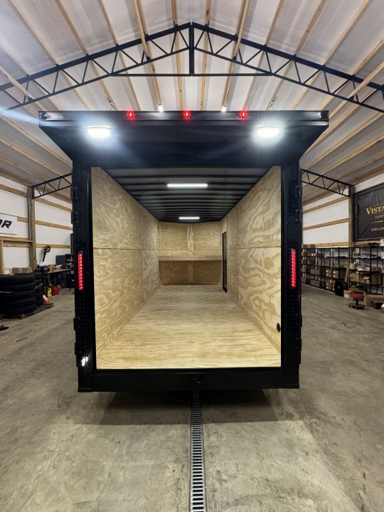 New 2027 PowerLine Cargo 7x16x7TA3 HD Barn Door Cargo / Enclosed Trailer