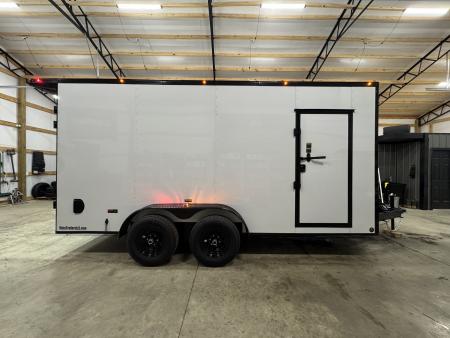 New 2027 PowerLine Cargo 7x16x7TA3 HD Barn Door Cargo / Enclosed Trailer