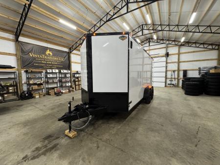New 2027 PowerLine Cargo 7x16x7TA3 HD Barn Door Cargo / Enclosed Trailer