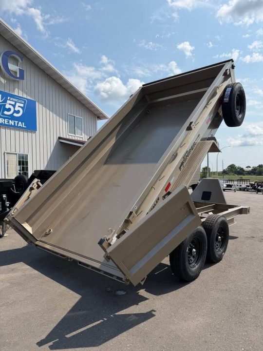 New DTB 83X14 14.9K DUMP TRAILER - SNIPER SERIES - WESTERN TAN