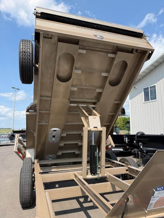 New DTB 83X14 14.9K DUMP TRAILER - SNIPER SERIES - WESTERN TAN