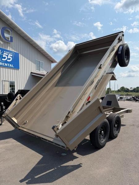 New DTB 83X14 14.9K DUMP TRAILER - SNIPER SERIES - WESTERN TAN