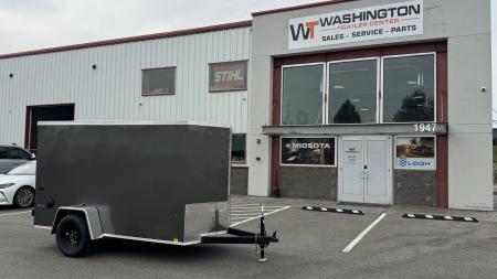 New 2026 Look Trailers 5 x 10 ST DLX Flat Top V-Nose 3K Cargo / Enclosed Trailer