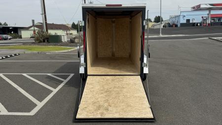 New 2026 Look Trailers 5 x 10 ST DLX Flat Top V-Nose 3K Cargo / Enclosed Trailer