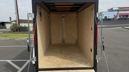 New 2026 Look Trailers 5 x 10 ST DLX Flat Top V-Nose 3K Cargo / Enclosed Trailer