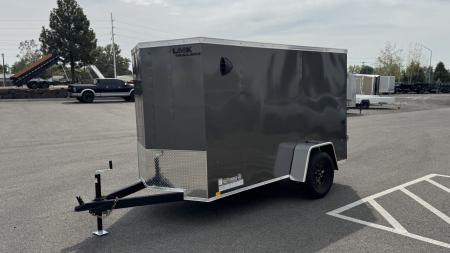 New 2026 Look Trailers 5 x 10 ST DLX Flat Top V-Nose 3K Cargo / Enclosed Trailer
