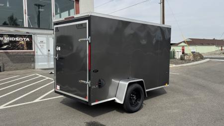 New 2026 Look Trailers 5 x 10 ST DLX Flat Top V-Nose 3K Cargo / Enclosed Trailer