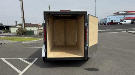 New 2026 Look Trailers 5 x 10 ST DLX Flat Top V-Nose 3K Cargo / Enclosed Trailer