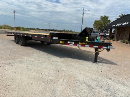 New 2027 Big Tex Trailers 14OT-24 102x24 Over-the-Axle Tilt (14K) Equipment Trailer