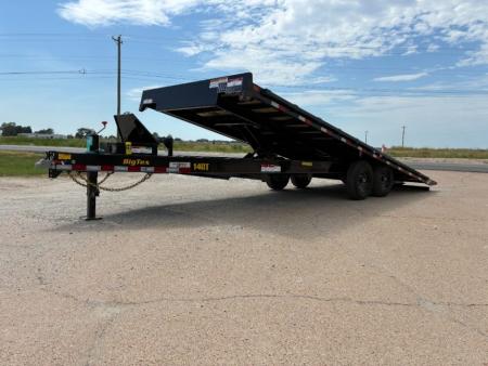 New 2027 Big Tex Trailers 14OT-24 102x24 Over-the-Axle Tilt (14K) Equipment Trailer