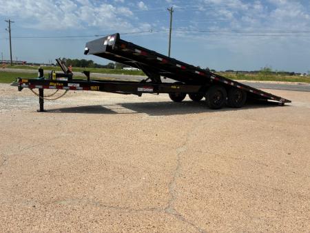 New 2027 Big Tex Trailers 16OT-24 102x24 Over-the-Axle Tilt (17.6K) Equipment Trailer