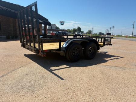 New 2027 Big Tex Trailers 60PI-12 77x12 Pipe Top (6K) Utility Trailer