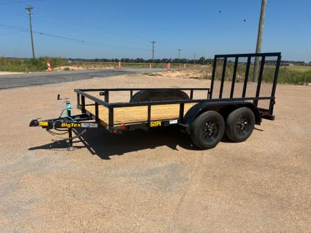 New 2027 Big Tex Trailers 60PI-12 77x12 Pipe Top (6K) Utility Trailer