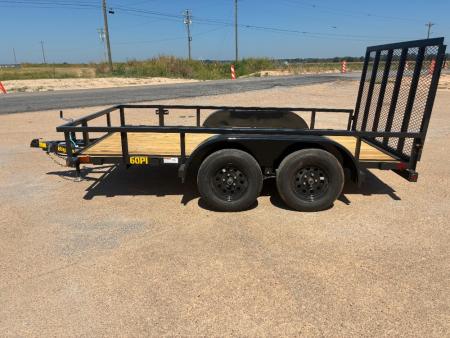 New 2027 Big Tex Trailers 60PI-12 77x12 Pipe Top (6K) Utility Trailer