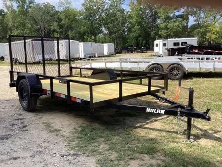 New 2026 Nolan Manufacturing 6X12 Utility Trailer