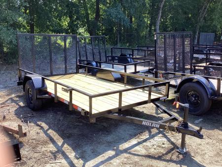 New 2026 Nolan Manufacturing 6X12 Utility Trailer